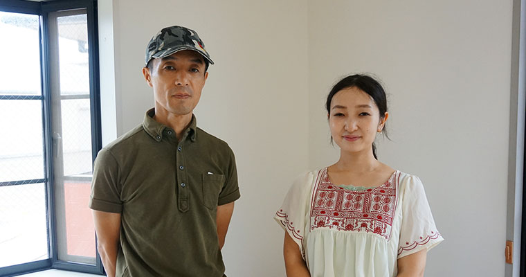 コーポラスクレストD棟で大家さんとウチコミ！宣伝部